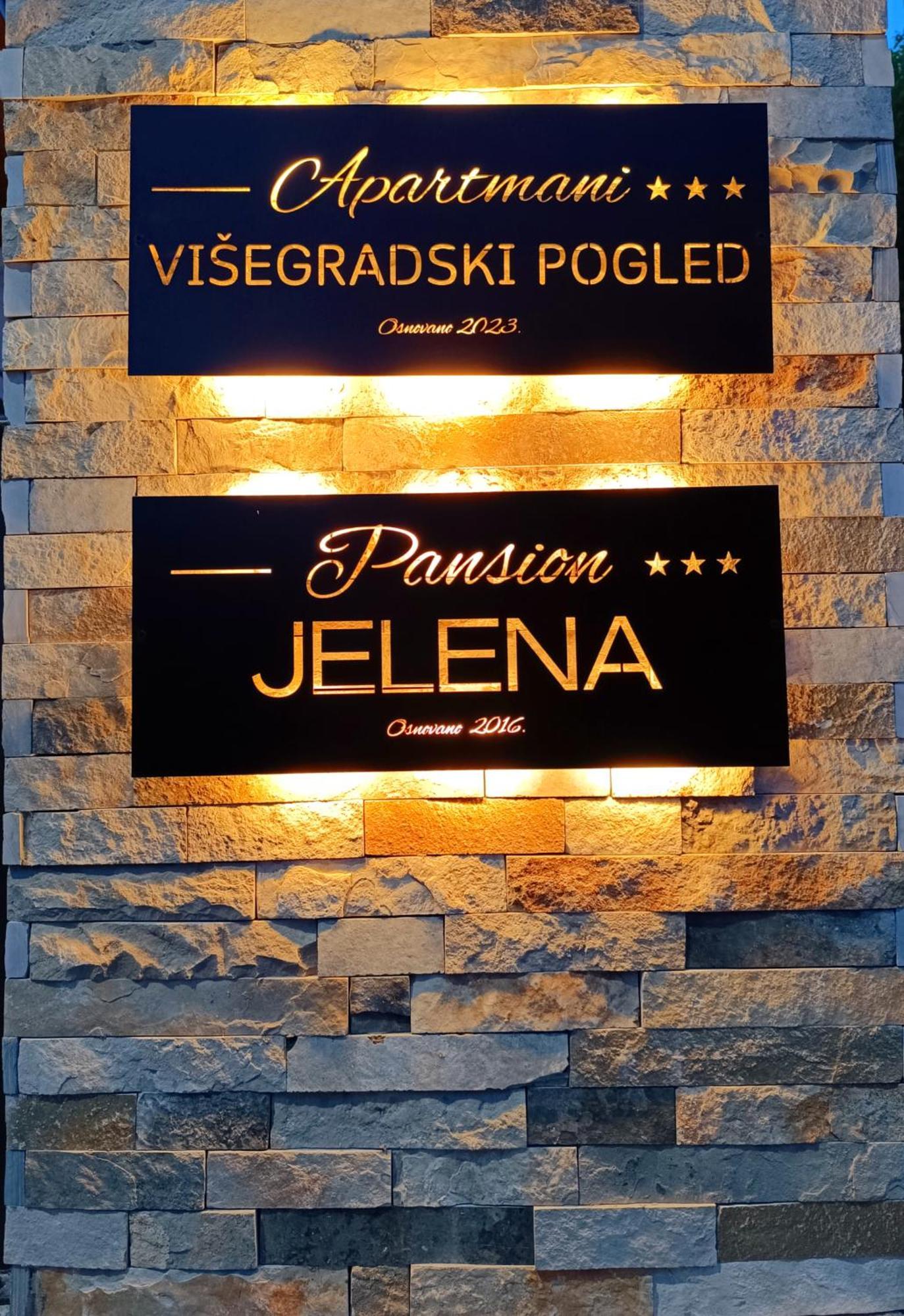 Apartmani Visegradski Pogled Buitenkant foto